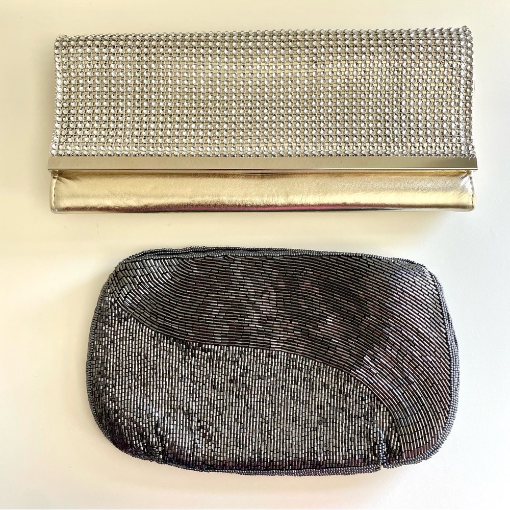 Sequin clutch hand bag purse holiday